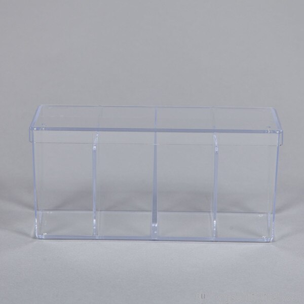 Polystyrene Trading Card Box - 4 Co